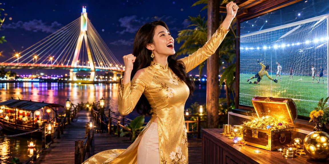 Người phụ nữ áo dài tại Cần Thơ nhận deposit bonus qua ứng dụng