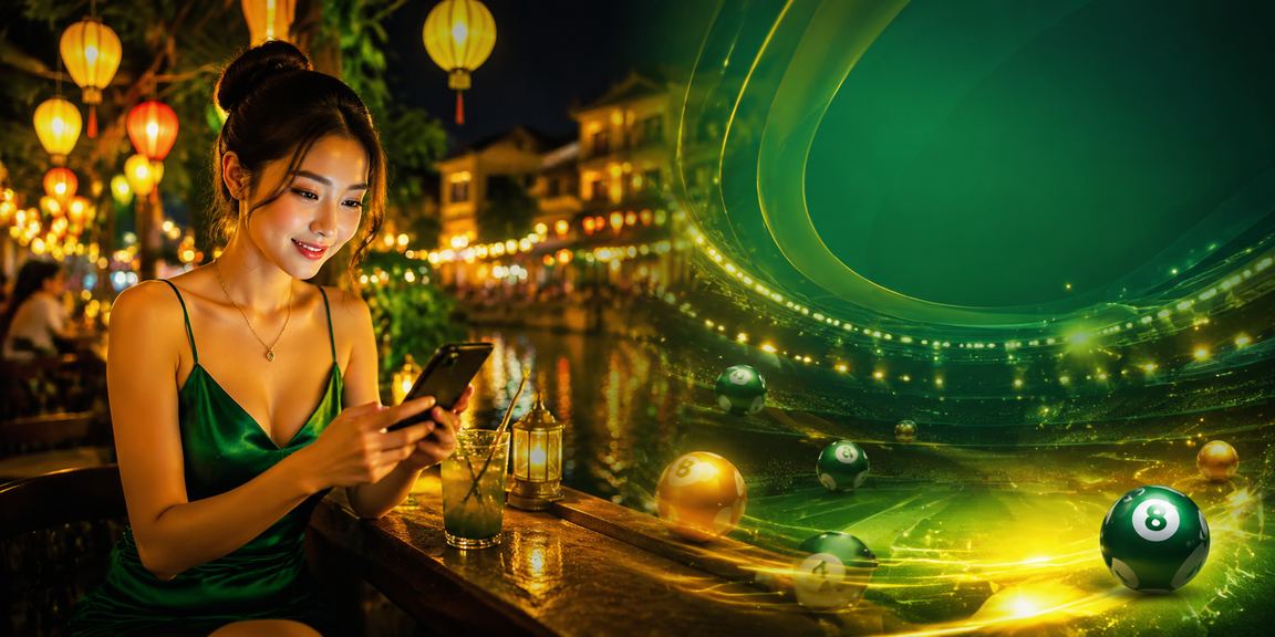 Đèn lồng Hội An lung linh bên cạnh vé xổ số và lô đề truyền thống